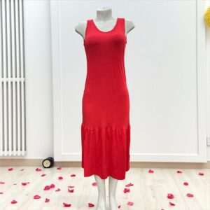 Vestido Longuete Regata em Malha Premium | Caimento Fluido e Cores Variadas